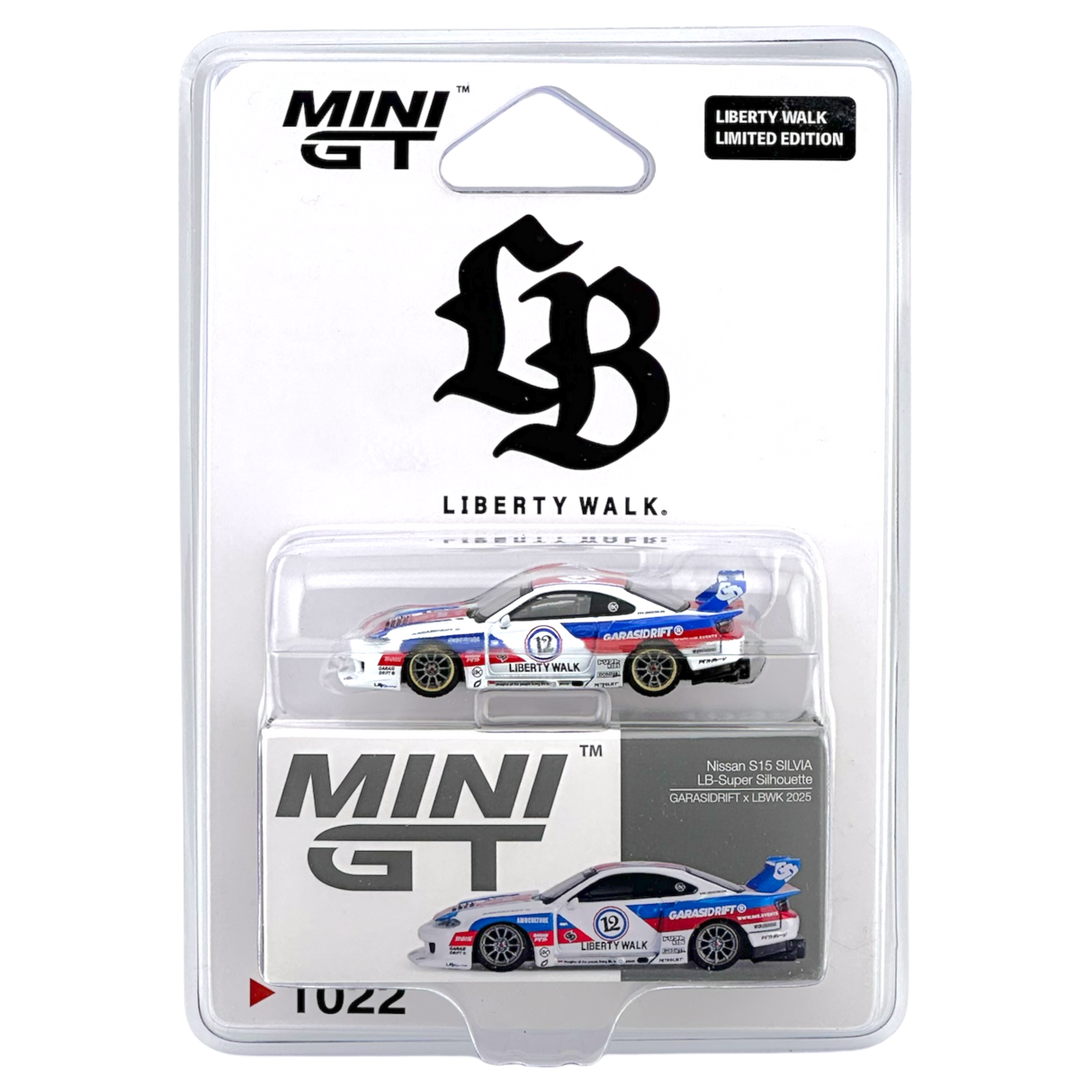 Nissan LB-Super Silhouette S15 SILVIA GARASIDRIFT x LBWK 2025 MGT01022 Exclusivité LBWK