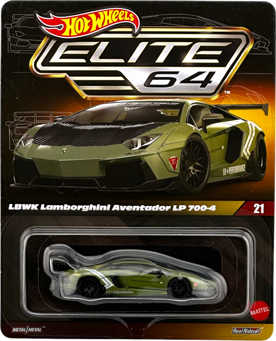 Elite 64 LBWK Lamborghini Aventador LP 700-4 Green