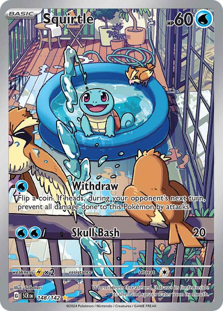 Squirtle 148/142 NM