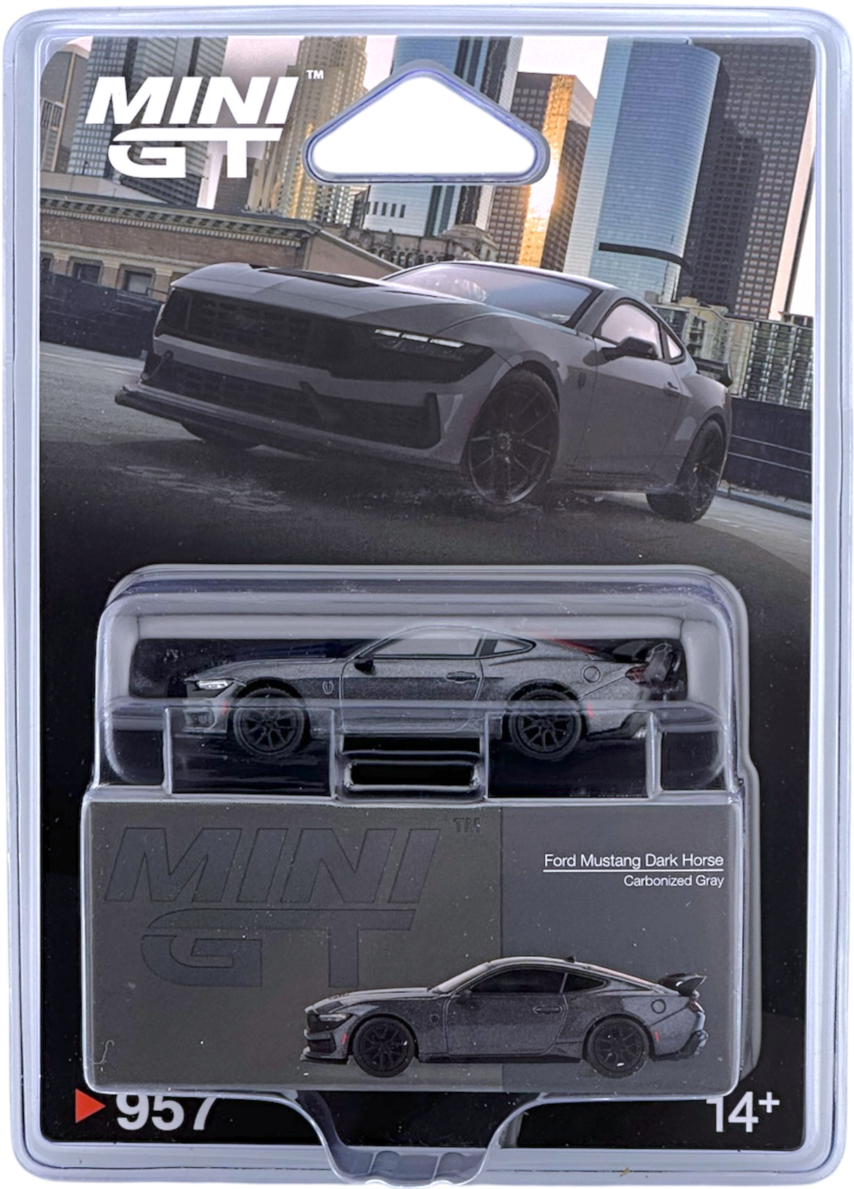 Ford Mustang Dark Horse 2024 Gris Carbonisé MGT00957