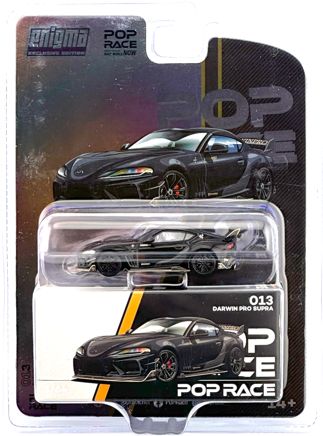 Toyota Supra A90 Darwin Pro 66G NWB Midnight Black