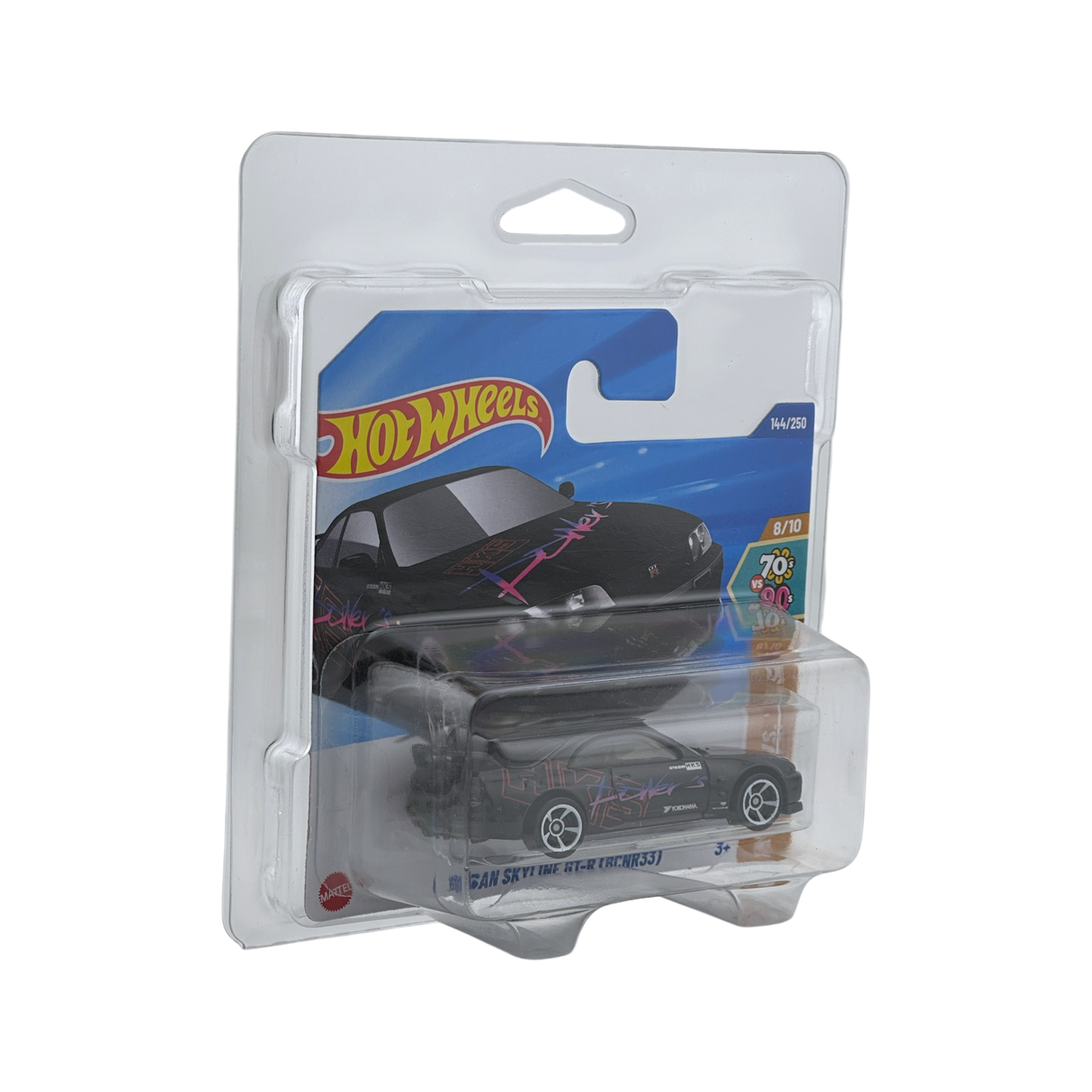 Protektor für 1x Hot Wheels Mainline Short Card