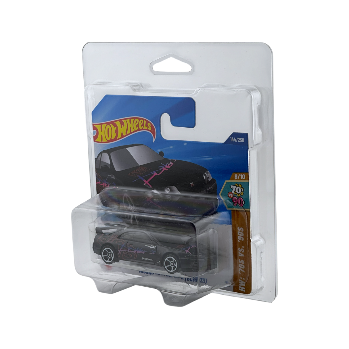 Protektor für 1x Hot Wheels Mainline Short Card