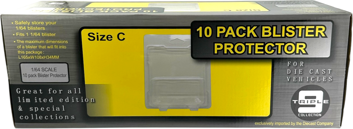10x Protektor für Hot Wheels Long Card & RLC Marke Triple9
