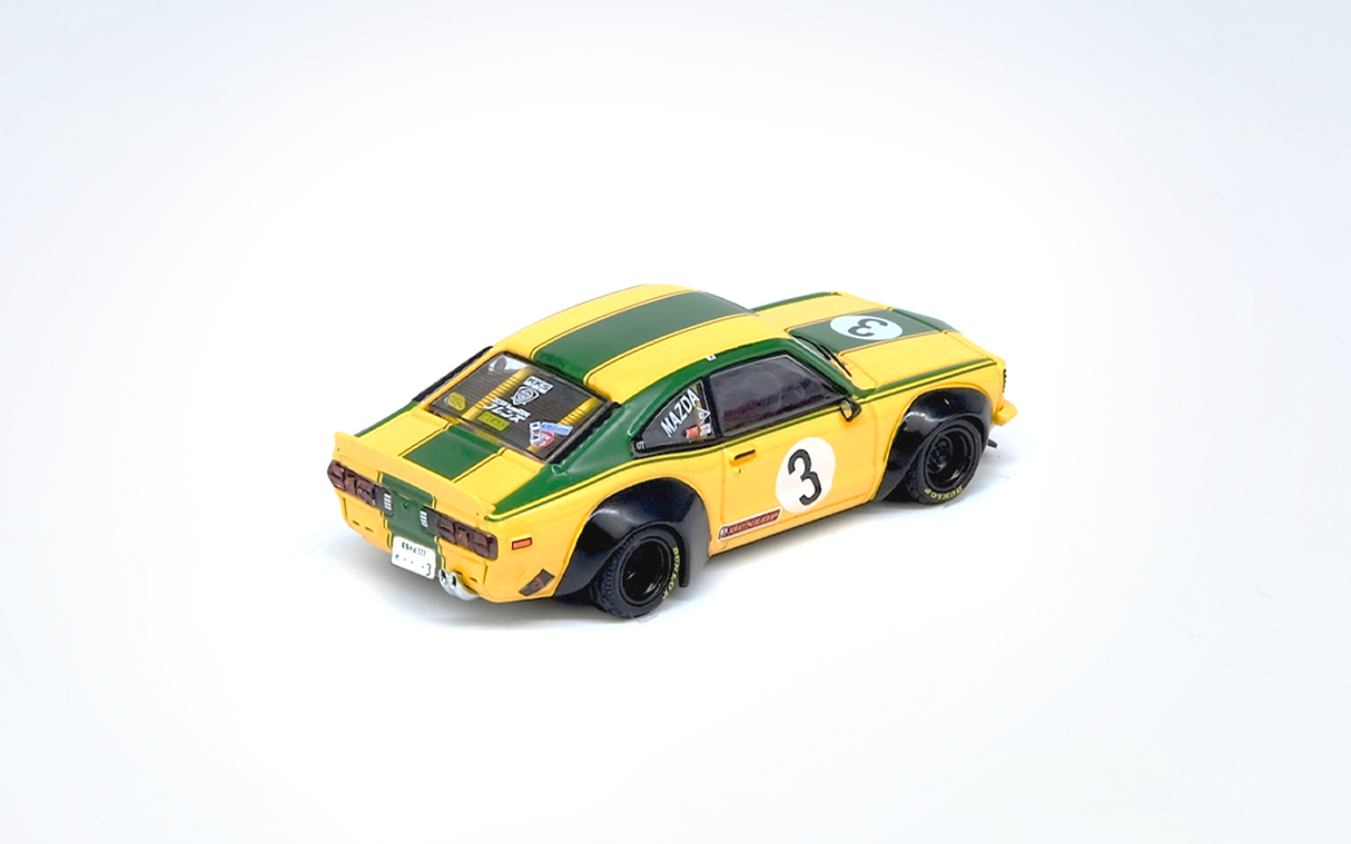 Mazda RX-3 Savanna LBWK Yellow