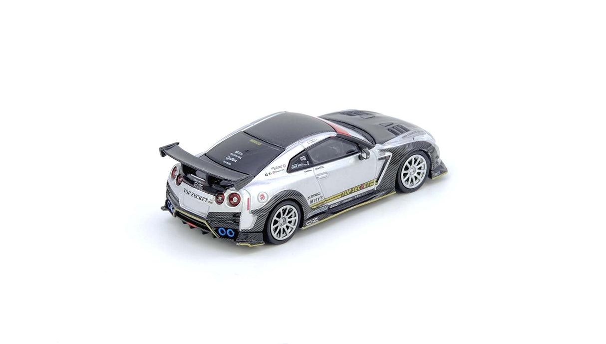 Nissan GT-R R35 TOP SECRET Silver Tokyo Auto Salon Hong Kong 2025 Event Edition
