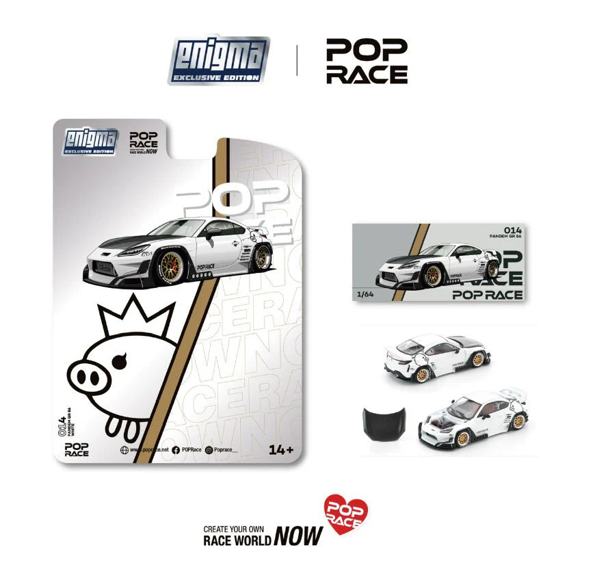 Toyota GR86 Pandem Blanc Perle Cristallin