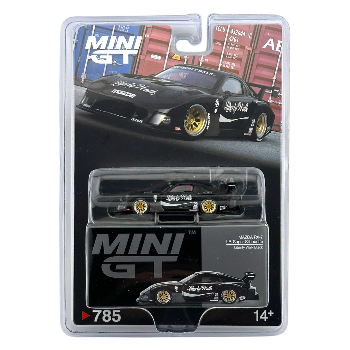 Mazda RX-7 LB-Super Silhouette Liberty Walk Black MGT00785