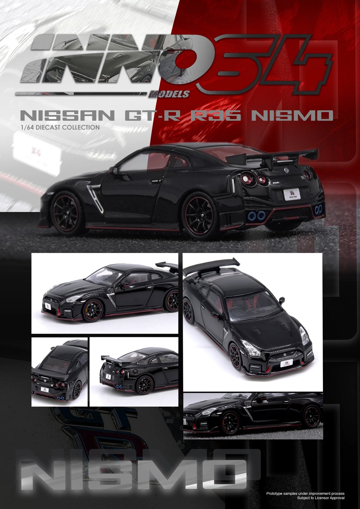 Nissan GT-R R35 Nismo Black Carbon
