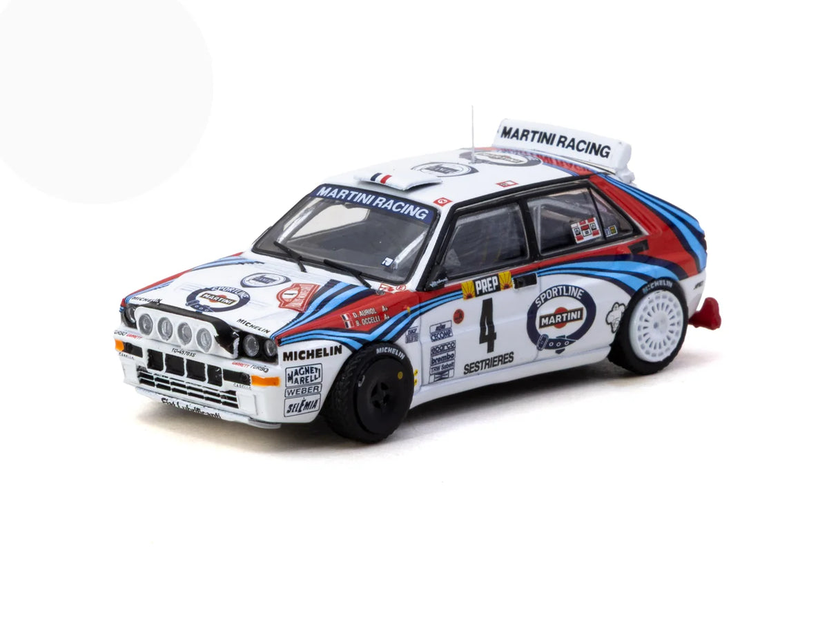 Précommande 31.08.26 Lancia Delta HF Integrale Rallye Monte-Carlo 1992 n°04 vainqueurs Didier Auriol / Bernard Occelli