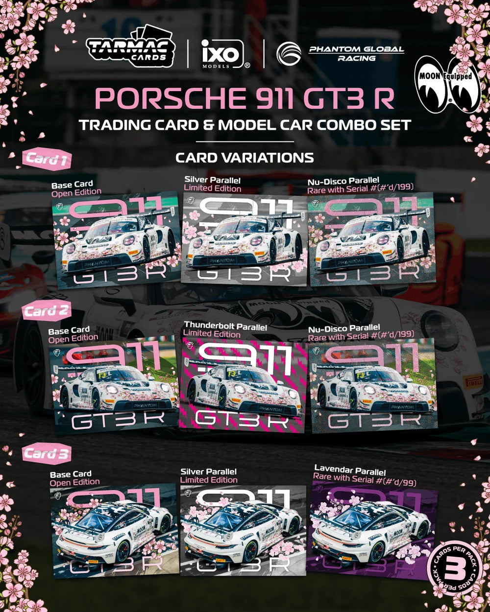 PRÉCOMMANDE 31.10.26 PORSCHE 911 (992) GT3 R #13 SUZUKA 1000KM 2025 avec cartes Tarmac