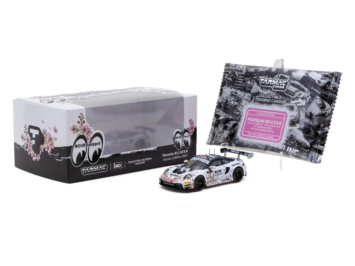 PRÉCOMMANDE 31.10.26 PORSCHE 911 (992) GT3 R #13 SUZUKA 1000KM 2025 avec cartes Tarmac