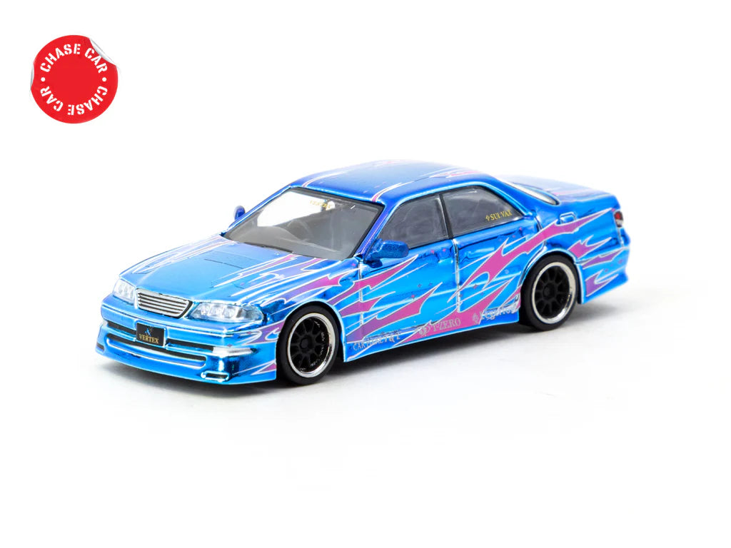 Toyota Mark II JZX100 Vertex Blue Metallic