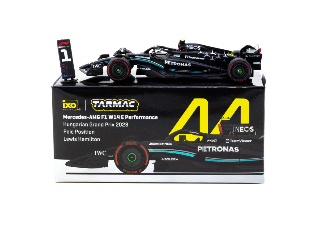 Mercedes-AMG F1 W14 E Performance Hungarian Grand Prix 2023 Pole Position Lewis Hamilton