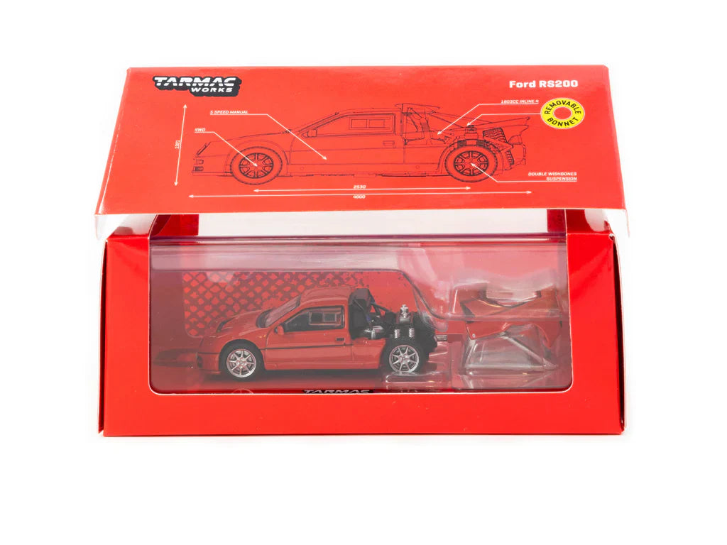 Ford RS200 Red