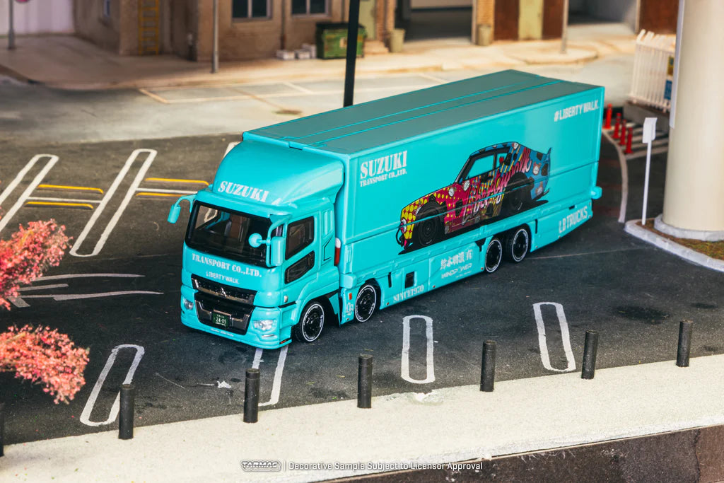 Mitsubishi Fuso Super Great LB-TRUCKS Light Blue