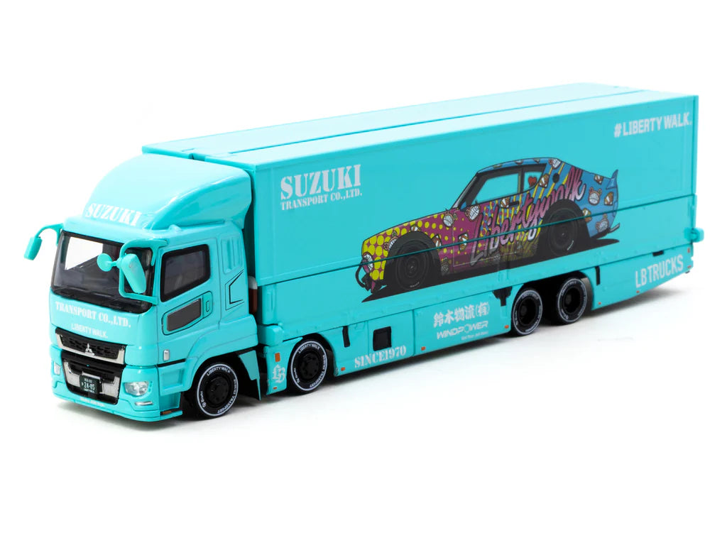 Mitsubishi Fuso Super Great LB-TRUCKS Light Blue