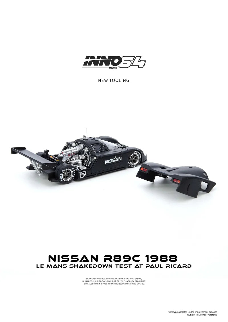 Nissan R89C Test de Shakedown Le Mans au Paul Ricard
