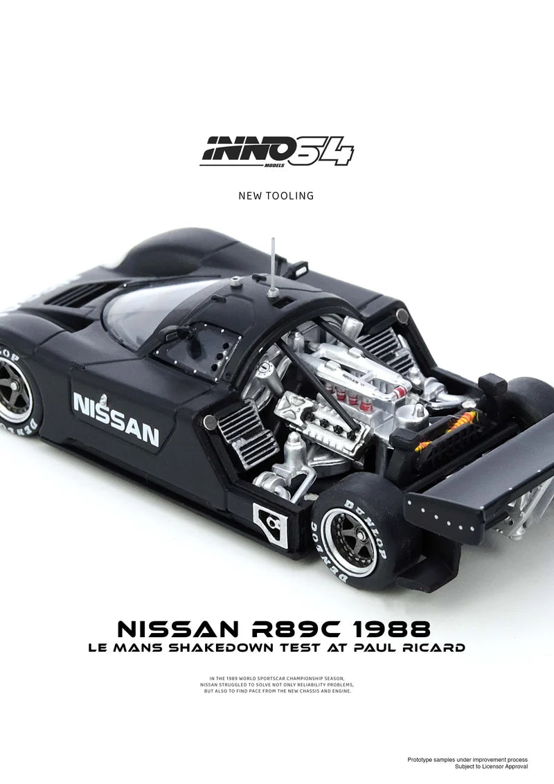 Nissan R89C Test de Shakedown Le Mans au Paul Ricard