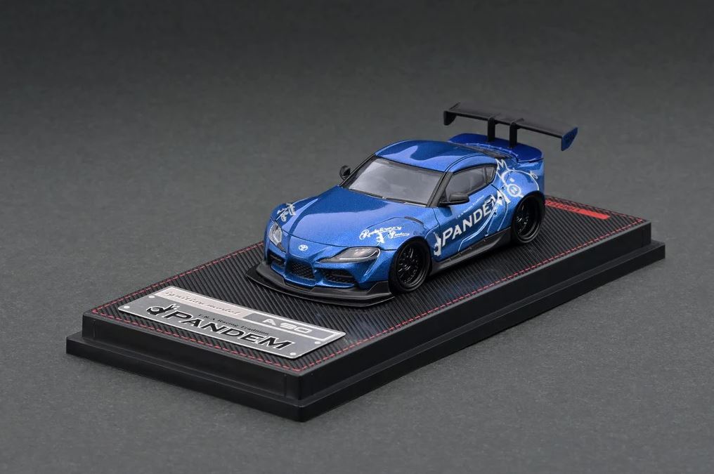 Toyota Supra A90 Pandem Blu Metallizzato