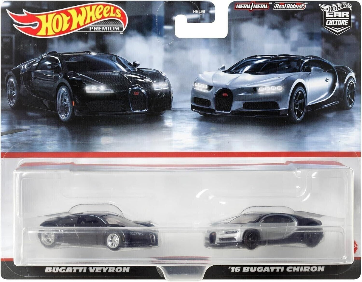 Bugatti Veyron & Chiron 2 Pack
