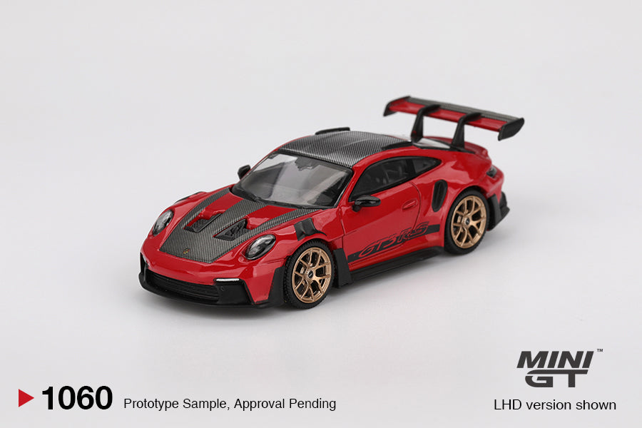 Preordine 17.08.26 Porsche 911 (992) GT3 RS Weissach Package Rosso Guards MGT01060