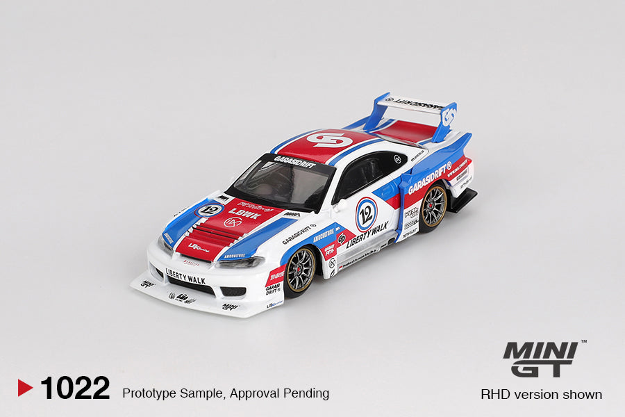 Nissan LB-Super Silhouette S15 SILVIA GARASIDRIFT x LBWK 2025 MGT01022 Exclusivité LBWK