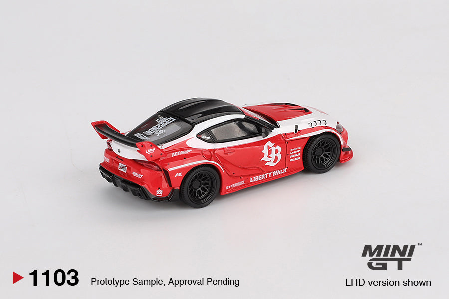 LB★WORKS Toyota GR Supra Rouge MGT01103