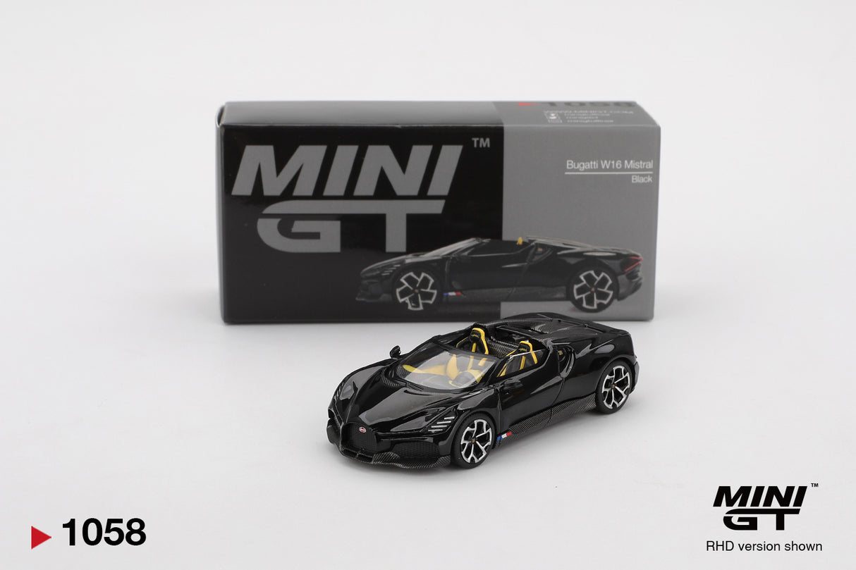 Bugatti W16 Mistral Black MGT01058