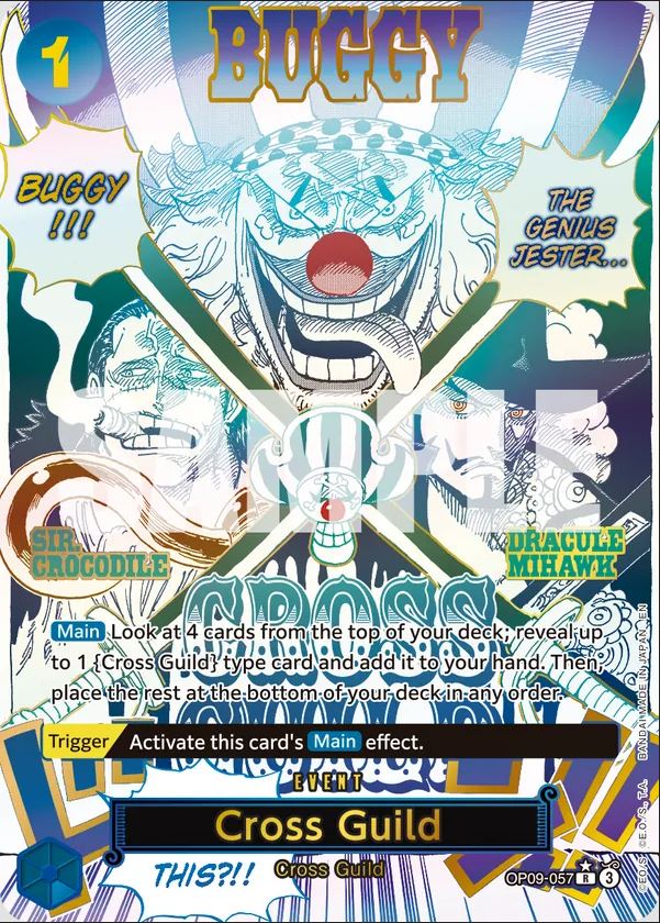 Cross Guild OP09-057 Event Manga NM