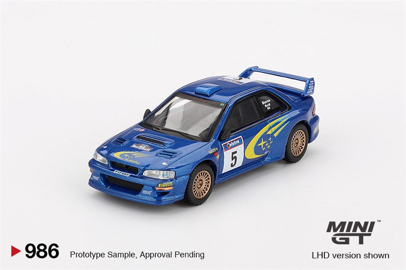 Subaru Impreza WRC99 1999 Rally Australia Winner #5 MGT00986