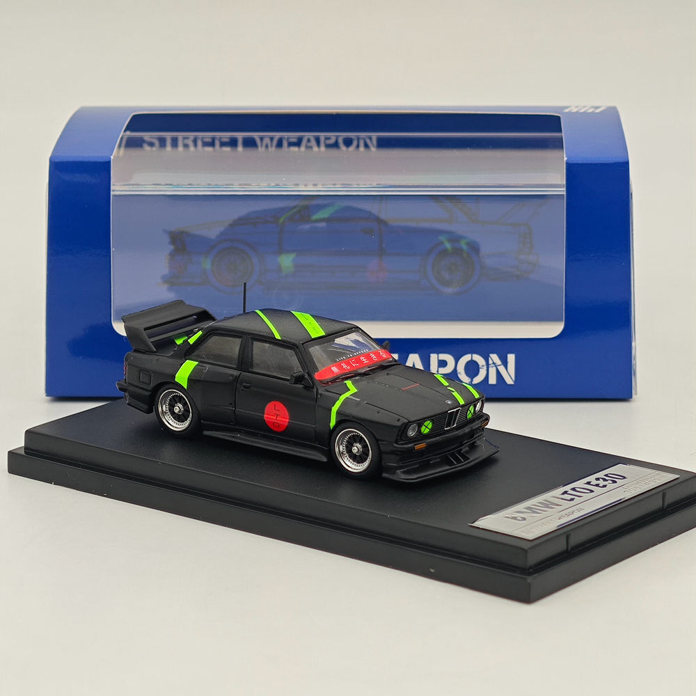 BMW LTO E30 M3 Black Matte