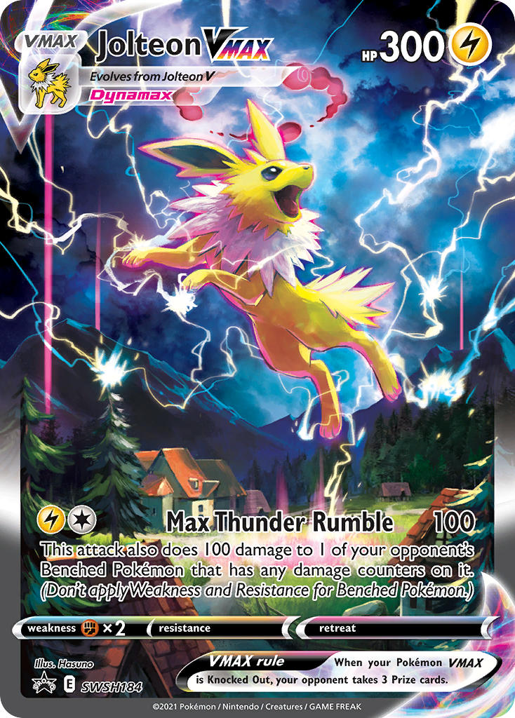 Jolteon VMAX 184 NM