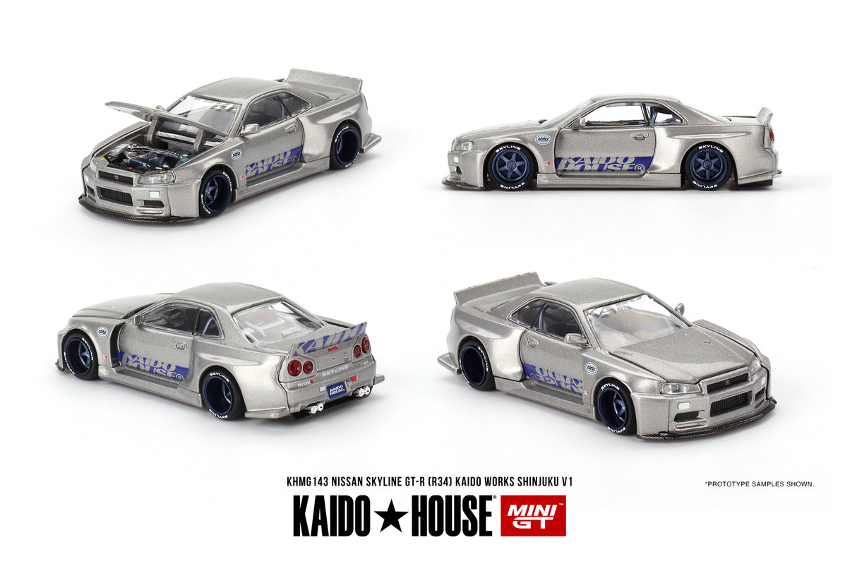 Nissan Skyline GT-R (R34) Kaido Works SHINJUKU V1 KHMG143