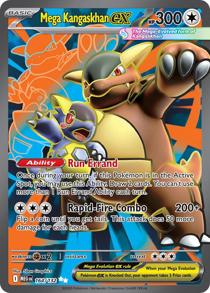 Mega Kangaskhan ex 164/132 NM