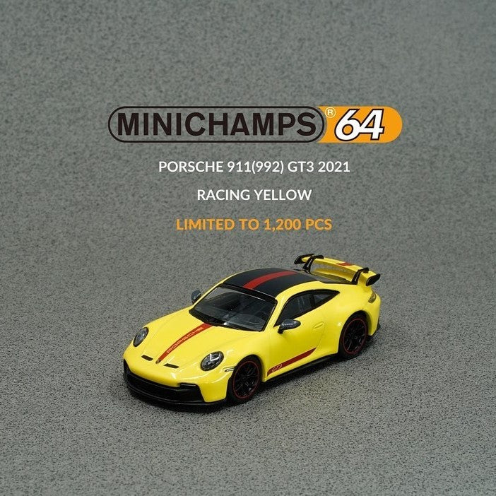 Porsche 911 (992) GT3 Yellow