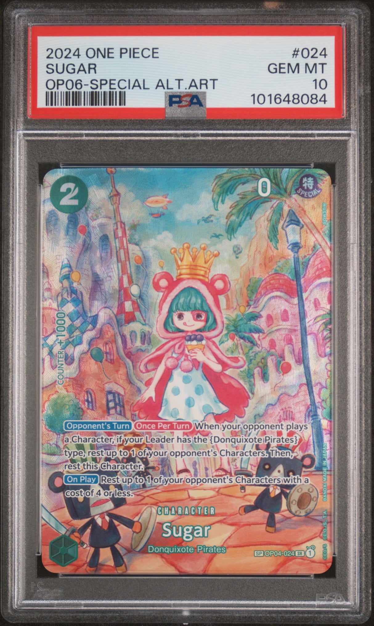 Sugar OP06-024 PSA10