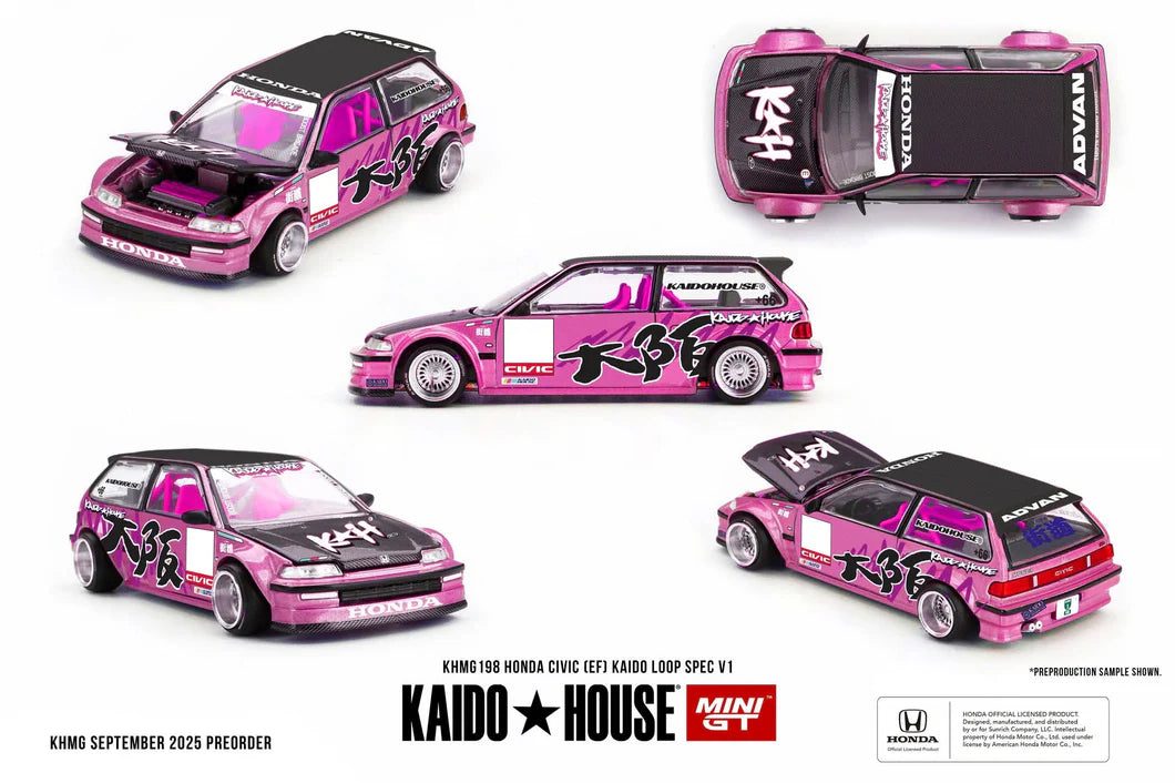 (Preorder 2026) Honda Civic (EF) Kaido Loop Spec V1 KHMG198