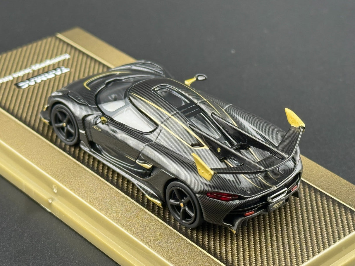 Königsegg Jesko Attack Black Carbon Fibre Special Edition Hong Kong Toy Car Salon 2025