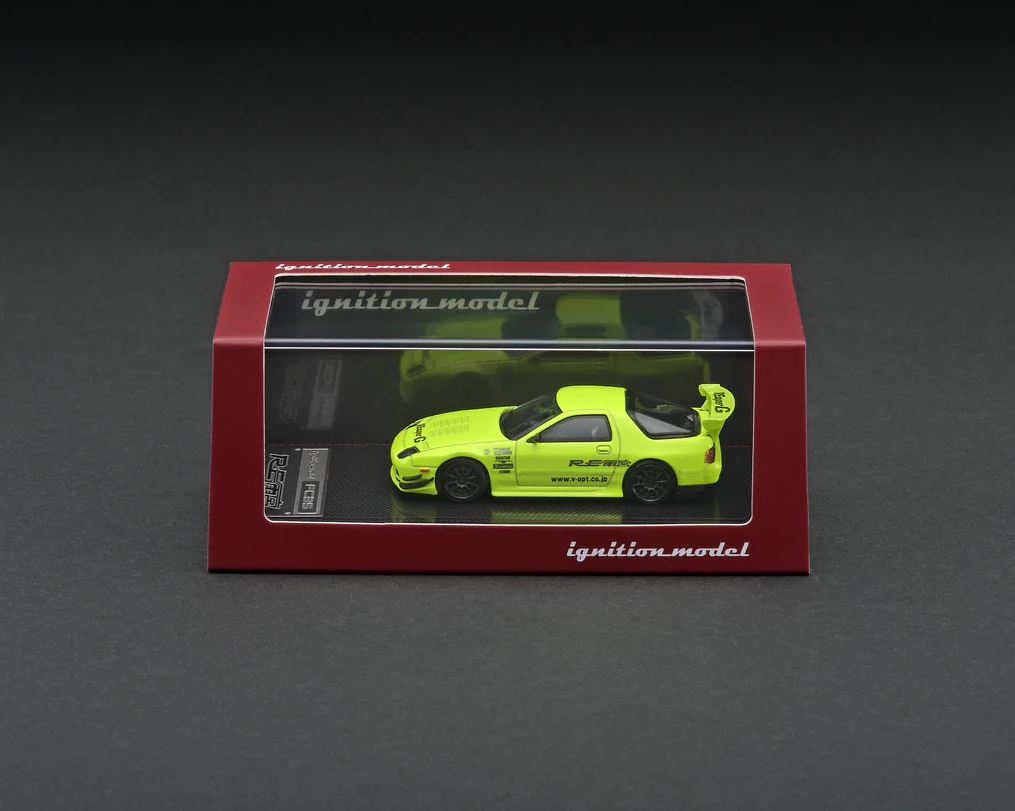 Mazda RX-7 (FC3S) RE Amemiya Jaune Vert
