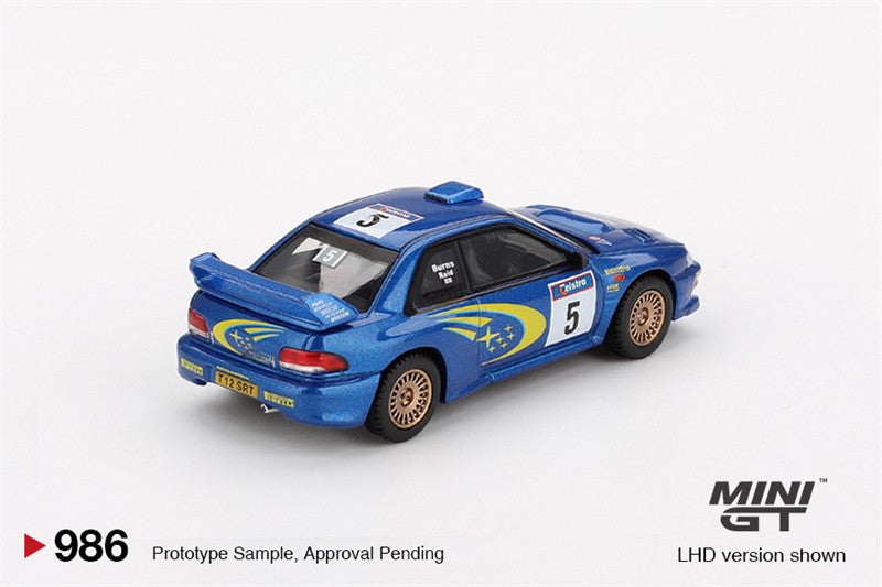 Subaru Impreza WRC99 1999 Rally Australia Winner #5 MGT00986