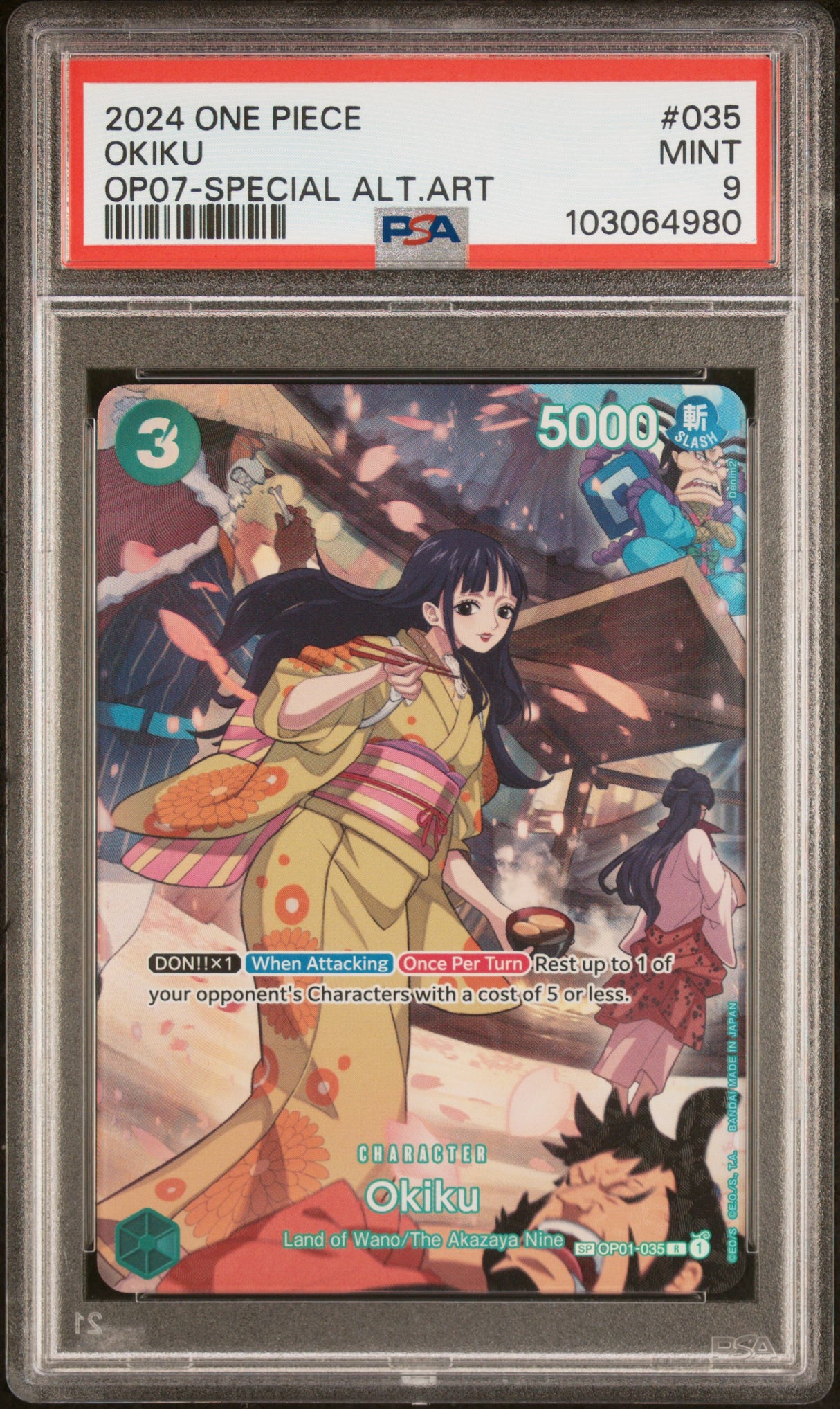 Okiku OP07-035 PSA9