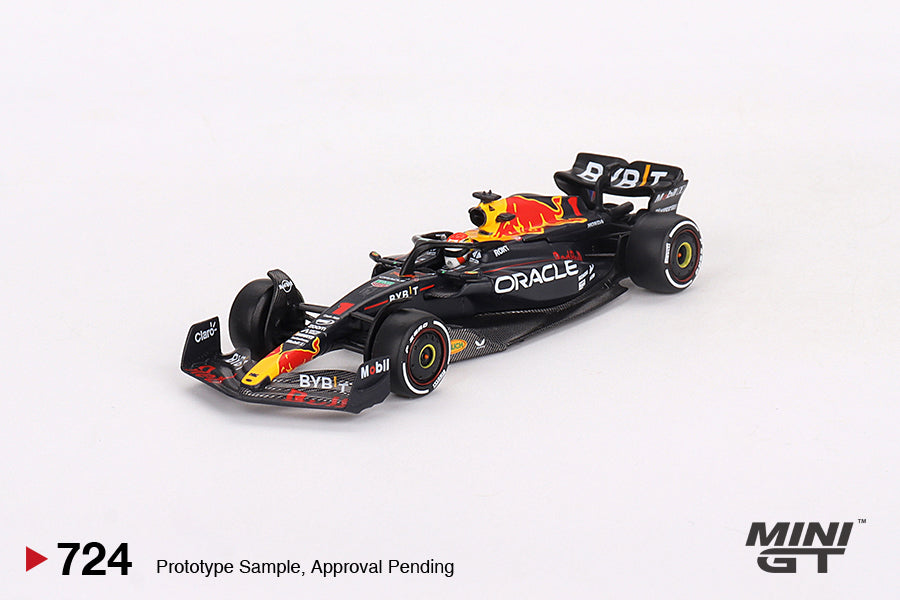 PRÉCOMMANDE 30.09.26 Oracle Red Bull Racing RB19 n°1 Max Verstappen F1 2023 Vainqueur du GP de Bahreïn 2023 MGT00724