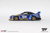 Preorder 17.08.26 Nissan Silvia (S15) LB-Super Silhouette #555 Team MINI GT Liberty Walk 2025 Formula Drift MGT01157