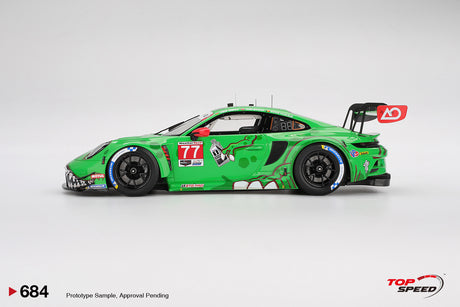 PREORDER JULI Porsche 911 GT3 R (992) #77 AO Racing 2025 IMSA Sebring 12 Hrs Class Winner TS0684