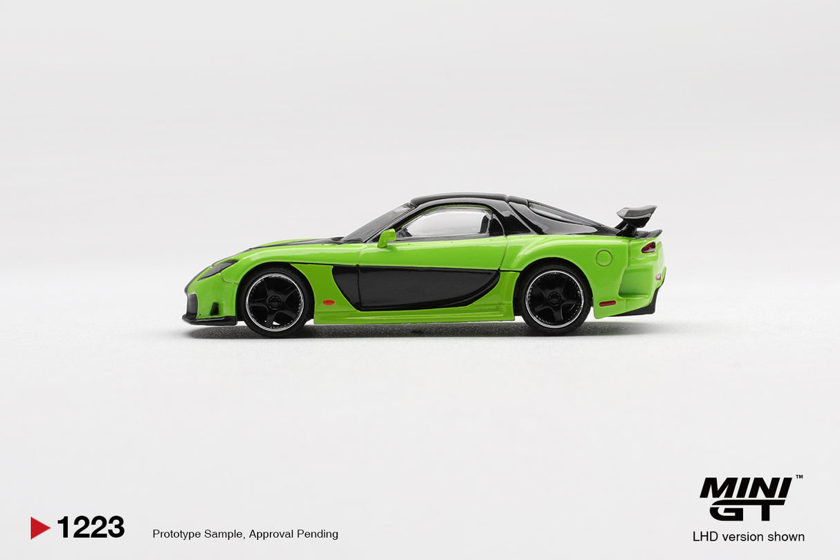 PREORDER 30.09.26 Mazda RX-7 VeilSide Fortune7 Green MGT01223