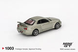 (Preorder) Nissan Skyline GT-R (R34) V-Spec II Nür Millenium Jade MGT01003