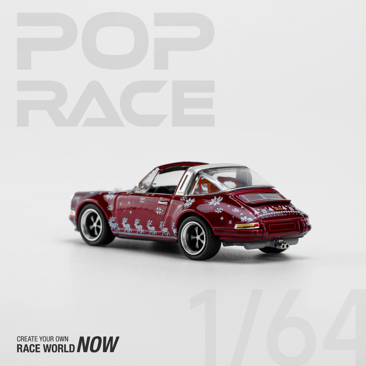 Porsche Singer 2023 Christmas Edition Red Metallic