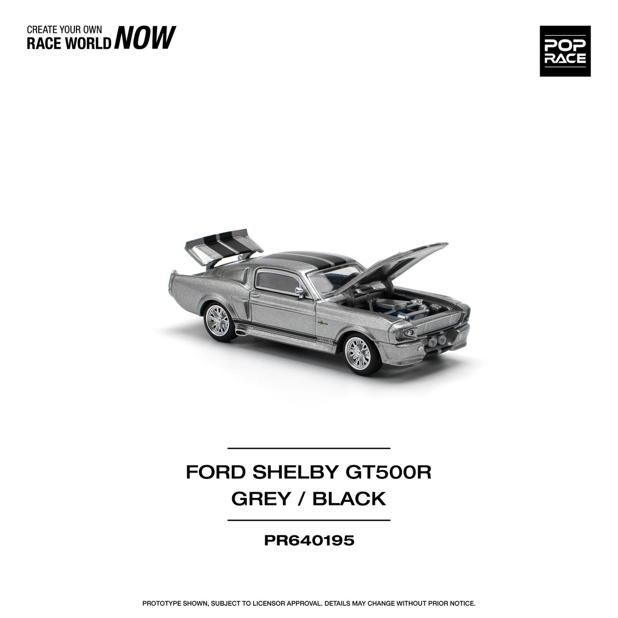 Ford Shelby Mustang GT500 Grey/Black