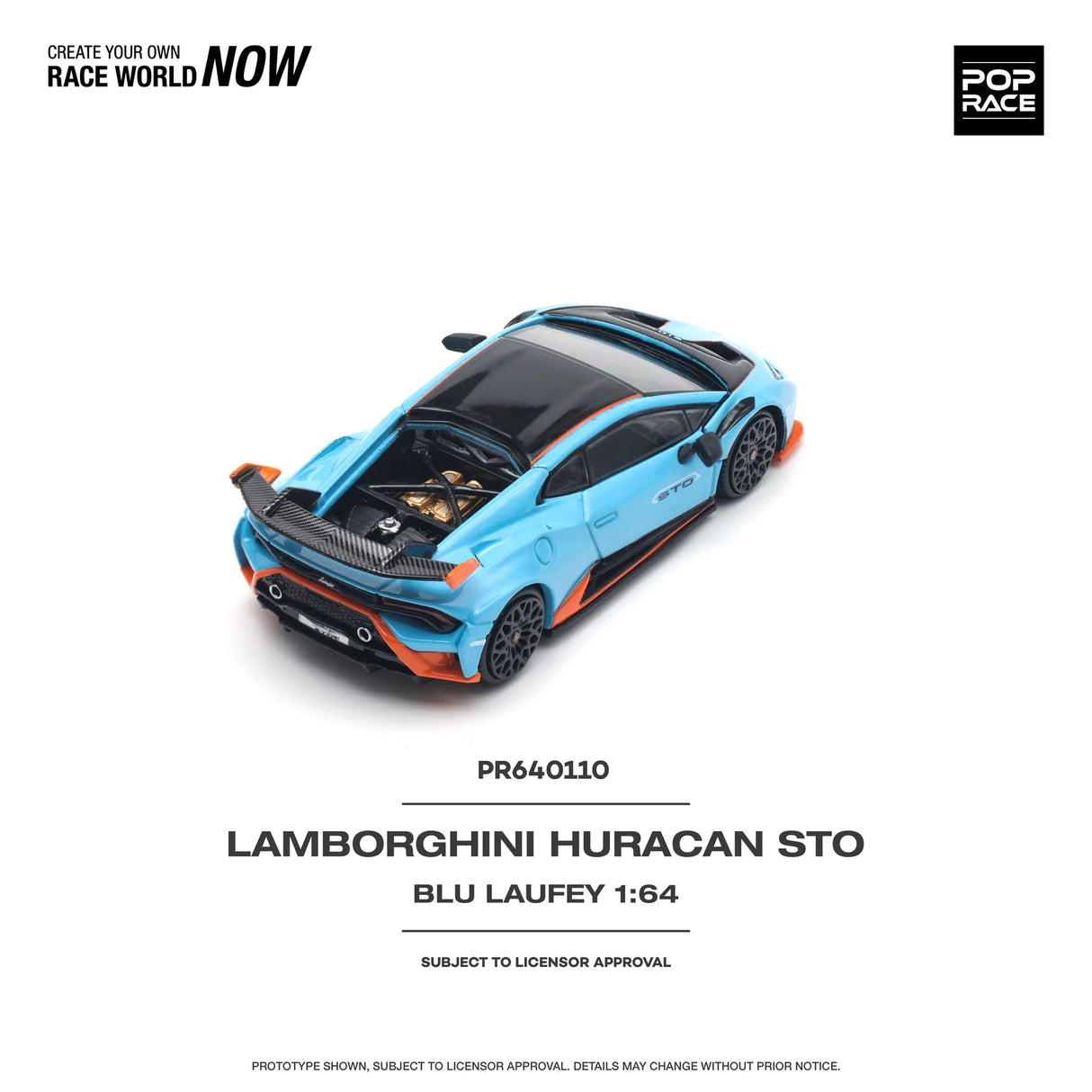 Lamborghini Huracán STO Blu Laufey